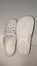 名創(chuàng)優(yōu)品（MINISO）洞洞鞋男女夏季外穿沙灘涼鞋防滑厚底踩屎感包頭涼拖鞋骨白42-43 曬單實(shí)拍圖