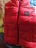 鴨鴨（YAYA）新款羽絨服男爸爸裝冬季短款休閑馬甲男款時(shí)尚男士防寒保暖外套PG 中國紅色 L /175 曬單實(shí)拍圖