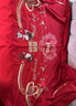 水星家紡 內(nèi)購會結(jié)婚蠶絲被60支全棉繡花陪嫁婚慶被芯大紅高顏值春夏空調(diào)被200*23 龍鳳呈祥 200x230cm(絲重1斤夏涼被) 曬單實拍圖
