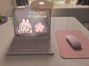 CANHOOGD適用蘋(píng)果ipad鍵盤(pán)鼠標套裝ipad air6/7/pro24款10/9/8/7代鍵盤(pán)25款A16蘋(píng)果11保護套殼9.7 【粉色-旋轉可拆款】常規鍵盤(pán)-八件套 iPad 9.7英寸(保 曬單實(shí)拍圖