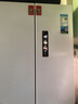美的（Midea）冰箱420法式四開(kāi)門(mén)多門(mén)超薄全嵌雙變頻一級(jí)能效大容量風(fēng)冷白色電冰箱 【流蘇白】400L超薄全嵌 凈味養(yǎng)鮮 曬單實(shí)拍圖