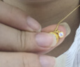 金小貅黃金吊墜古法點(diǎn)鉆小滴溜足金鑲嵌小金象金花掛墜泡泡手串DIY配件 0.6g,小泡泡吊墜-多退少補(bǔ) 曬單實(shí)拍圖