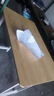 舒客藝家 電腦桌臺(tái)式小戶型小桌子家用學(xué)習(xí)桌寫(xiě)字辦公書(shū)桌電競(jìng)長(zhǎng)條桌子 木紋白架單桌80*50*74 加固電腦桌 曬單實(shí)拍圖
