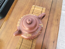 璽翰雅（ROYHOYE）限量品泥繪大師張小嶺宜興紫砂壺純全手工泡茶壺功夫茶具掇子壺 花開(kāi)富貴 張小嶺作品 曬單實(shí)拍圖