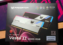 宏碁掠奪者（PREDATOR）32G(16G×2)套裝 DDR5 6000頻率 臺式機內(nèi)存條 Vesta II 炫光星艦RGB燈條(C28) 石耀黑 AI電腦配件 曬單實拍圖