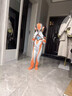 酷迪象兒童奧特曼連體賽羅迪迦衣服套裝兒童節表演服連體衣cos服 N52-迪迦連體衣+面具+手套 100cm 曬單實(shí)拍圖