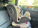 Heekin德國 兒童安全座椅汽車用0-4-12歲嬰兒寶寶360度旋轉(zhuǎn)ISOFIX硬接口 尊享灰(遮陽棚+上拉帶+側(cè)保護) 曬單實拍圖