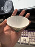 唐速景德鎮(zhèn)手繪茶杯琺瑯彩斗笠主人杯個(gè)人單杯客廳品茗功夫茶杯 翡翠綠斗笠杯 曬單實(shí)拍圖