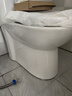 歐帝奴（OUDINU）節(jié)水防臭漩渦虹吸式大沖力連體式坐便器小戶型衛(wèi)生間抽水馬桶家用 A【豪華款】超漩虹吸式 曬單實拍圖
