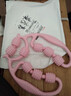 腿部按摩器環(huán)形夾腿滾輪瘦大腿小腿肌肉放松瘦腿神器多功能泡沫軸 白桃粉丨九輪環(huán)形按摩 曬單實(shí)拍圖