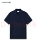 LACOSTE法國鱷魚男裝25春夏新款時(shí)尚休閑簡約短袖Polo衫|PH1498 166/藏青色 L 5 曬單實(shí)拍圖