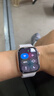 Apple/蘋果 Watch S11 智能手表GPS款42毫米玫瑰金色鋁金屬表殼淡桃粉色運動型表帶S/M MEUN4CH/B 曬單實拍圖