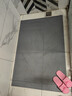 雪中送毯可裁剪浴室防滑墊衛(wèi)生間隔水墊PVC塑料商場(chǎng)廁所防滑地墊疏水墊子 灰色 80cm*120cm 曬單實(shí)拍圖