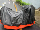 原仕適用凱越摩托車衣罩全車防曬防雨雪原車加厚鋁箔遮陽防塵雨衣專用 凱越450RR【1:1原車定制】2XL 凱越摩托車專用【升級(jí)加厚款】 曬單實(shí)拍圖