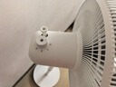 美的（Midea）電風(fēng)扇 家用七葉立式落地扇宿舍臥室輕音節(jié)能搖頭桌面小風(fēng)扇大風(fēng)力空氣循環(huán)風(fēng)扇 SAF30AC  曬單實(shí)拍圖