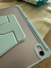 盾優(yōu)匠適用2025款蘋(píng)果ipad Air 11保護(hù)套 M3芯片11英寸Air7/6平板360°旋轉(zhuǎn)保護(hù)殼防摔休眠 筆槽白冰藍(lán) 曬單實(shí)拍圖