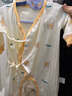 婧麒（JOYNCLEON）新生嬰兒衣服初生寶寶偏開系帶和尚服嬰兒連體衣薄款春秋哈衣 黃小象 52cm 【0-1個(gè)月 體重2-3.4kg】 曬單實(shí)拍圖