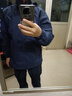 羅蒙三合一沖鋒外套男士春秋季休閑加絨夾克男工裝戶(hù)外登山服衣服男裝 6266深藍 XL 約120-140斤 曬單實(shí)拍圖