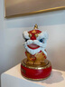 泰禧閣醒獅舞獅擺件國潮喬遷開業(yè)禮品新中式客廳玄關(guān)前臺辦公室擺件 一對獅來運(yùn)轉(zhuǎn) 曬單實(shí)拍圖