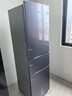 容聲216升三開(kāi)門(mén)小電冰箱家用小戶(hù)型節(jié)能超薄冷藏冷凍兩用保鮮出租房宿舍迷你BCD-216D11N銀國(guó)家補(bǔ)貼 曬單實(shí)拍圖