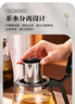 【京東物流】茶壺套裝整套茶具大容量玻璃茶杯帶濾網(wǎng)耐高溫泡茶具 1000ML一壺+四杯套裝 曬單實(shí)拍圖