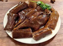 潮人故里潮汕獅頭鵝鹵味年貨熟食 潮州特產(chǎn)澄海鹵鵝頭新鮮現做春節送禮 約1100g 獅頭鵝 頭脖2條 曬單實(shí)拍圖