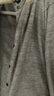 優(yōu)衣庫【加購】女裝精紡美利奴羊毛圓領(lǐng)針織開(kāi)衫/長(cháng)袖通勤478331 05 天灰色 L 曬單實(shí)拍圖