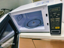 美的（Midea）微波爐家用小型20升轉(zhuǎn)盤加熱 智能菜單 一鍵解凍 殺菌電子除味 薄膜按鍵（M1-L213C） 曬單實拍圖