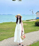 蕾絲花邊草帽女法式復古田園風(fēng)遮陽(yáng)帽度假出游防曬海邊沙灘大帽檐 蕾絲花邊大帽檐草帽 曬單實(shí)拍圖