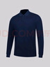 lululemon丨Pique 男士經(jīng)典剪裁珠地長(cháng)袖休閑衫 LM3F74S 海軍藍 M 曬單實(shí)拍圖