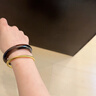 紀梵蒂 GEFIODEY天然墨西哥冰種黑曜石叮當鐲方鐲手鐲高級感本命年生日禮物送老婆 【曜心級冰種平安鐲】圈口56-57 曬單實拍圖