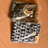 Levi's【商場同款】李維斯男士寬松復(fù)古格紋短袖襯衫 藍(lán)白格紋 S 曬單實(shí)拍圖