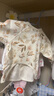 童泰（TONGTAI）嬰兒和服半背衣純棉四季0-3個(gè)月新生兒衣服寶寶居家上衣2件裝 黃色 52 碼(建議0-2個(gè)月身高50-55cm) 曬單實(shí)拍圖