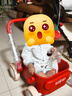 kidpop寶寶學(xué)步車可調(diào)速嬰兒多功能手推車防側(cè)翻助步車周歲禮物 活力紅 曬單實拍圖