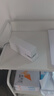 得力(deli)雙電源電動訂書機 電子自動裝訂訂書器 適配24/6或26/6訂書釘 辦公用品 白色 TA750 曬單實拍圖