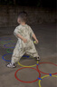 REMASTE跳房子玩具跳圈玩具幼兒園感統(tǒng)訓(xùn)練跳格子10圈+10扣 曬單實(shí)拍圖