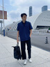 BOSS【七夕禮物】男士2025年春季新款細(xì)微圖案絲光棉質(zhì)Polo衫50532246 曬單實拍圖