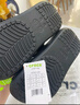 卡駱馳（crocs）經(jīng)典泡芙Clog男女一腳蹬懶人沙灘鞋 CR207521-001 38 曬單實拍圖