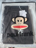大嘴猴（paul frank）工裝褲男士休閑褲男秋冬季直筒褲子男抽繩長(cháng)褲潮牌男褲 黑色 XL 曬單實(shí)拍圖