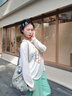 小野七天長袖罩衫夏季女2025新款韓系百搭休閑顯瘦防曬上衣 白色 M 曬單實拍圖