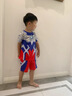 FANGSEN童裝賽羅奧特曼衣服兒童服裝男童套裝夏季短袖短褲運動(dòng)小男孩夏裝 賽羅奧特曼 130 碼建議身高120cm 曬單實(shí)拍圖