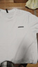 阿迪達(dá)斯 （adidas）夏季透氣百搭快干跑步訓(xùn)練運(yùn)動(dòng)休閑短袖 2XL碼 曬單實(shí)拍圖
