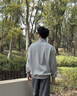 回力半拉鏈衛(wèi)衣男春秋季山系戶外運(yùn)動(dòng)一整套寬松重磅極簡風(fēng)男士套裝潮 麻灰+白花灰(高峰之上) L /175(回力潮牌品質(zhì)保障) 曬單實(shí)拍圖