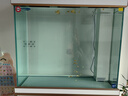 森森（SUNSUN）大型魚缸底過濾水族箱客廳家用落地玻璃生態(tài)金魚缸 【實(shí)時(shí)溫顯+燈控】珍珠白 0.8米長35cm寬 曬單實(shí)拍圖