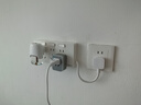 國際電工擴展插座帶電源線多功能臥室墻壁拓展轉(zhuǎn)換插座廚房插排插線板帶開關(guān) 【左接插頭線】3開21孔-白色 曬單實拍圖