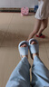 優(yōu)調(diào)負(fù)跟鞋女盆骨前傾夏季厚底踩屎感涼拖鞋男款腰椎矯正鞋家居運(yùn)動 凈水藍(lán) 37-38 曬單實拍圖