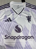 阿迪達(dá)斯 （adidas）男 足球系列 MUFC A JSY 曼聯(lián)球迷版客場(chǎng)短袖JI7423白色2XL 曬單實(shí)拍圖