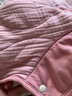 全棉時代（PurCotton）睡衣男女紗布夾棉情侶家居套裝厚保暖秋冬 煙粉色【女款】 XL (女170/男180) 曬單實拍圖