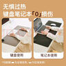 昕科加熱鼠標(biāo)墊超大發(fā)熱暖桌墊電腦辦公室桌面加熱墊電熱暖手莫蘭迪灰 曬單實拍圖