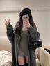 栢啟歆打底蕾絲邊吊帶包臀裙女夏季緊身性感純欲小媽絕美低領內(nèi)搭連衣裙 灰色【甄選吊帶-高品質(zhì)】 M （75-95斤） 曬單實拍圖